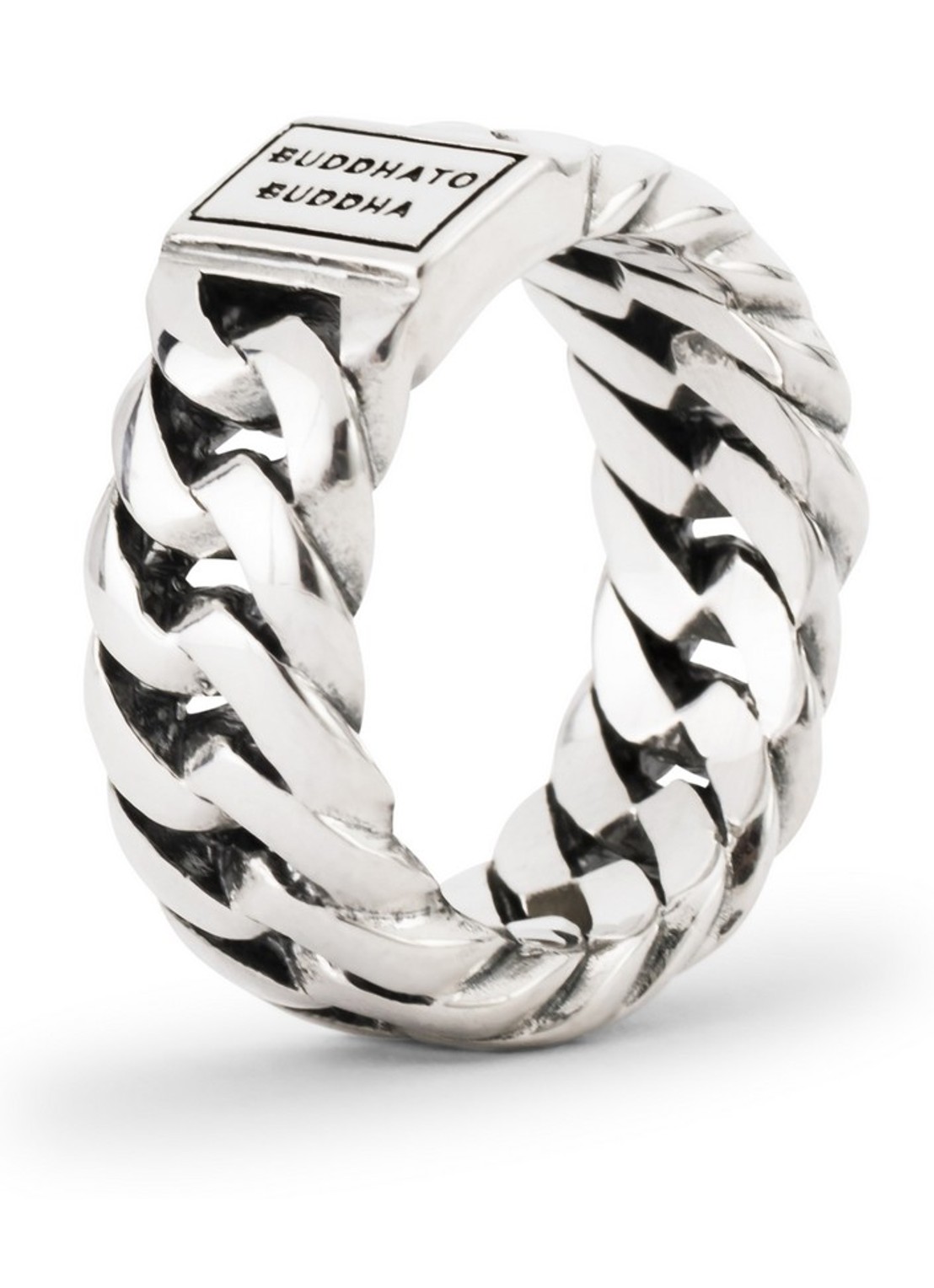 Buddha to Buddha Chain Small ring van zilver - detail 8 zilver
