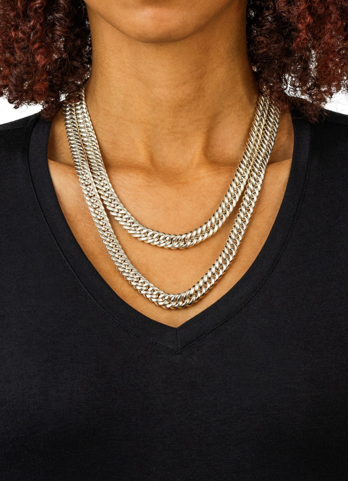 Buddha to Buddha Chain XS ketting van zilver  - detail 2 zilver