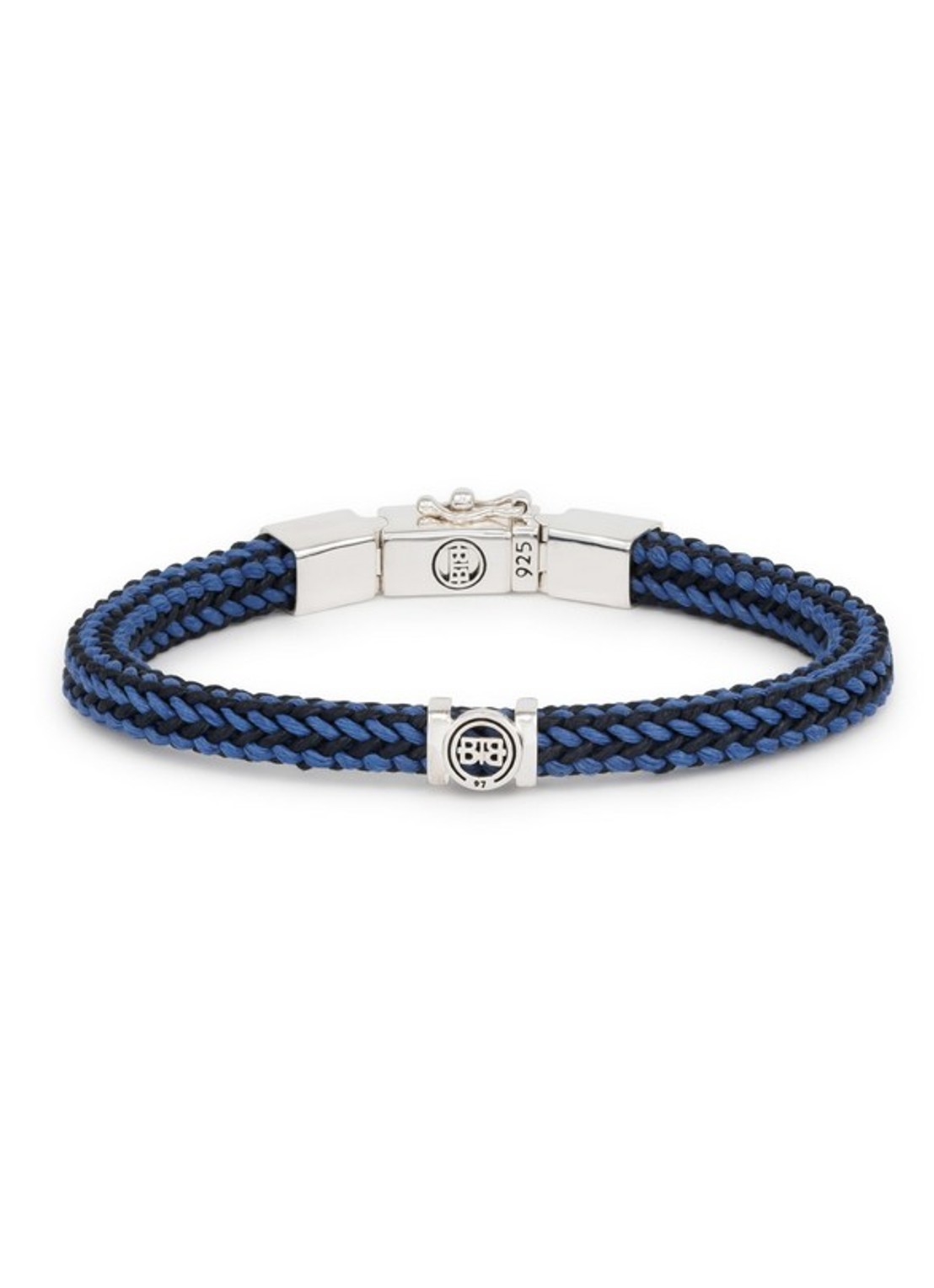 Buddha to Buddha Denise Mix armband van zilver - detail 2 blauw