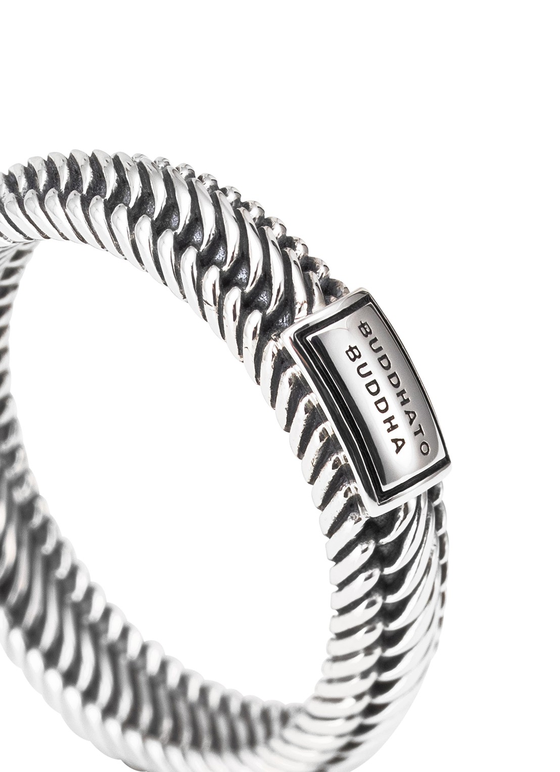 Buddha to Buddha Edwin Mini ring van zilver - detail zilver