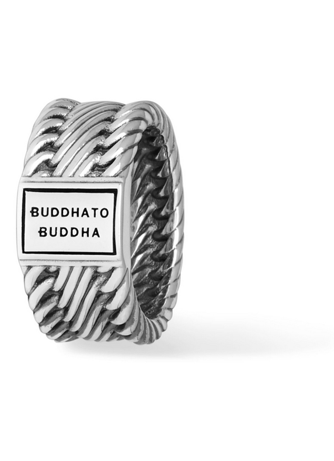Buddha to Buddha Edwin Small ring van zilver - detail 2 zilver