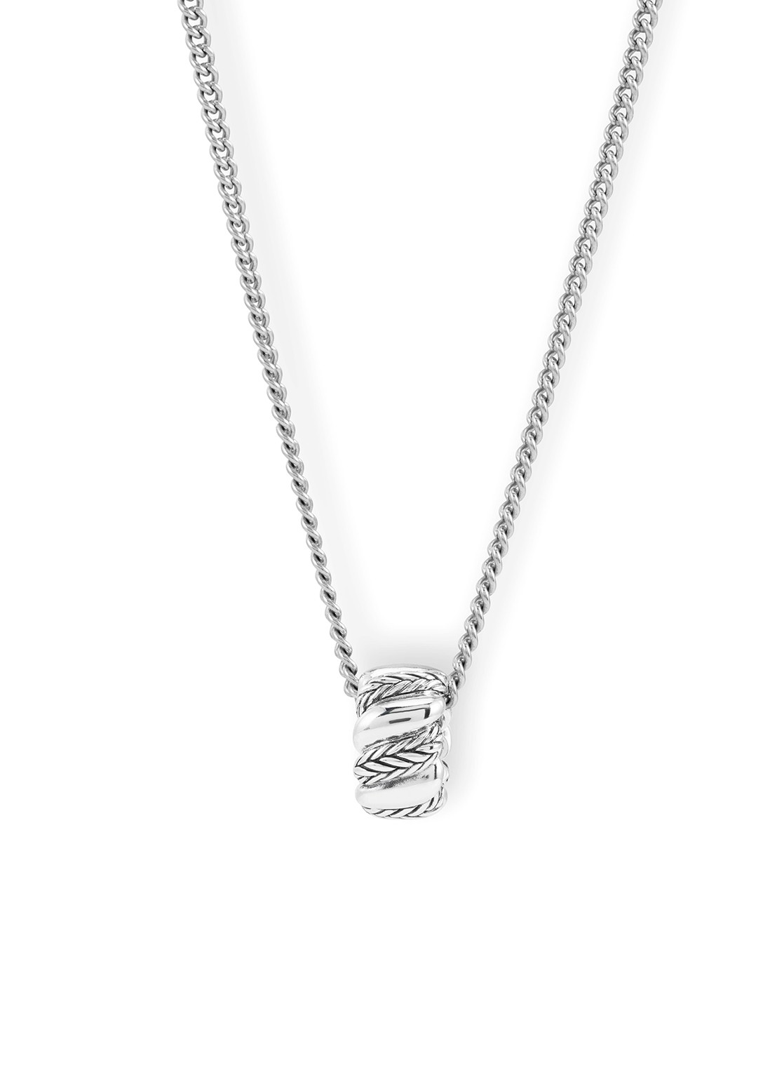 Buddha to Buddha Ellen hanger van zilver - voorkant 4 zilver