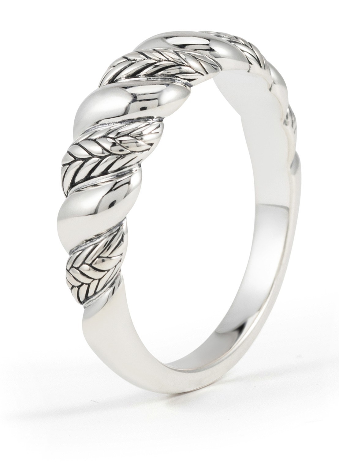Buddha to Buddha Ellen ring van zilver - detail 2 zilver