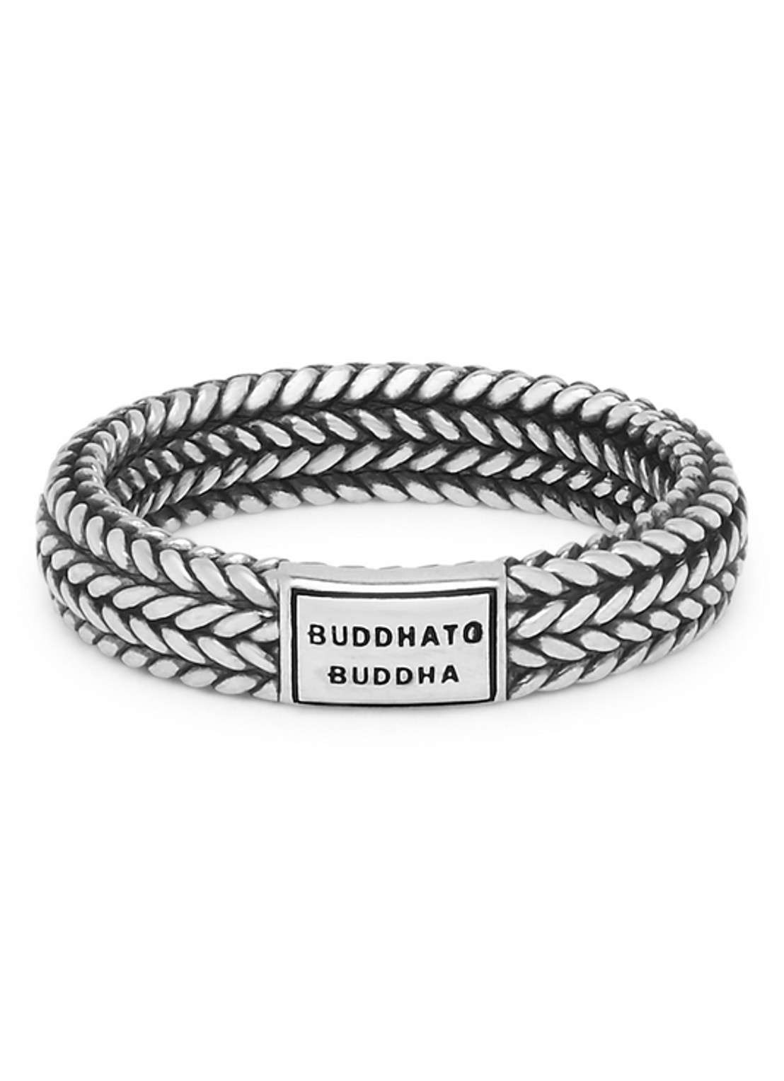 Buddha to Buddha Ellen Small ring van zilver - voorkant 5 zilver