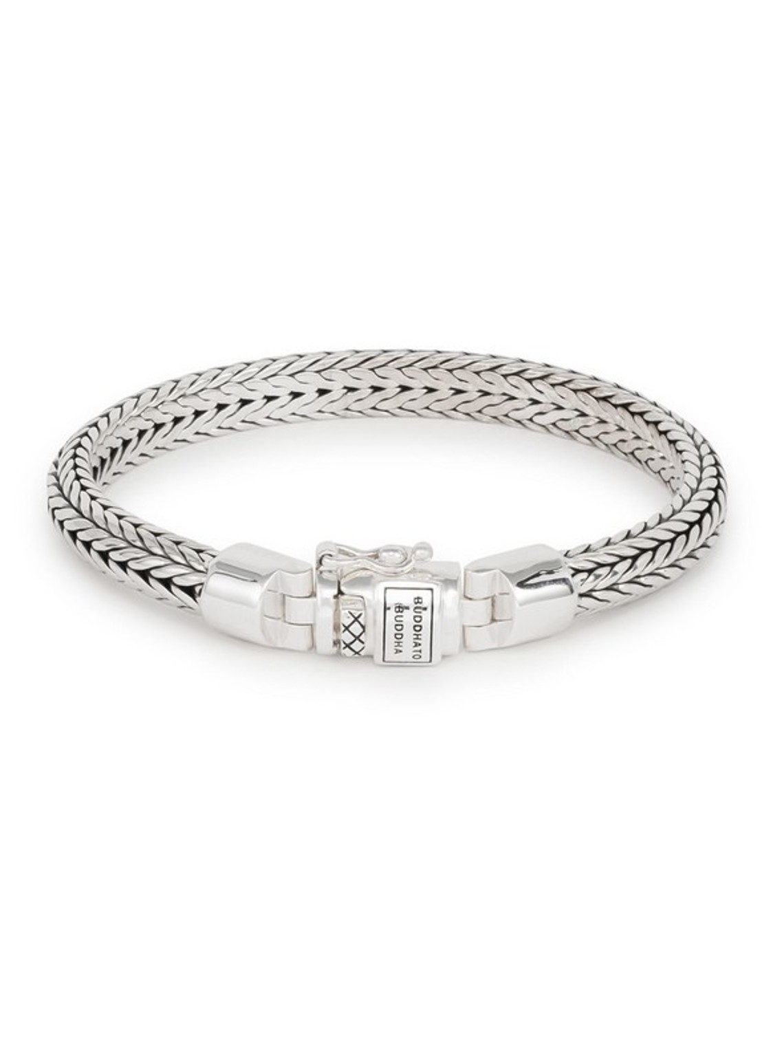 Buddha to Buddha Ellen XS armband van zilver - voorkant 3 zilver