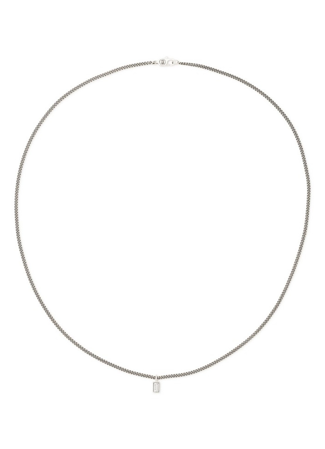 Buddha to Buddha Essential XS ketting van zilver - voorkant 3 zilver