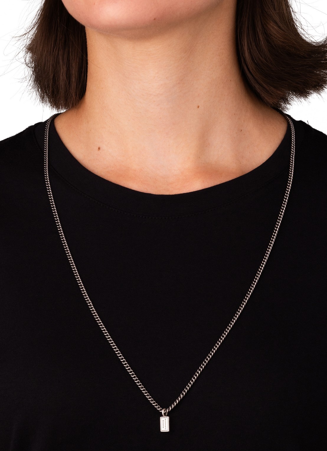 Buddha to Buddha Essential XS ketting van zilver - voorkant 4 zilver
