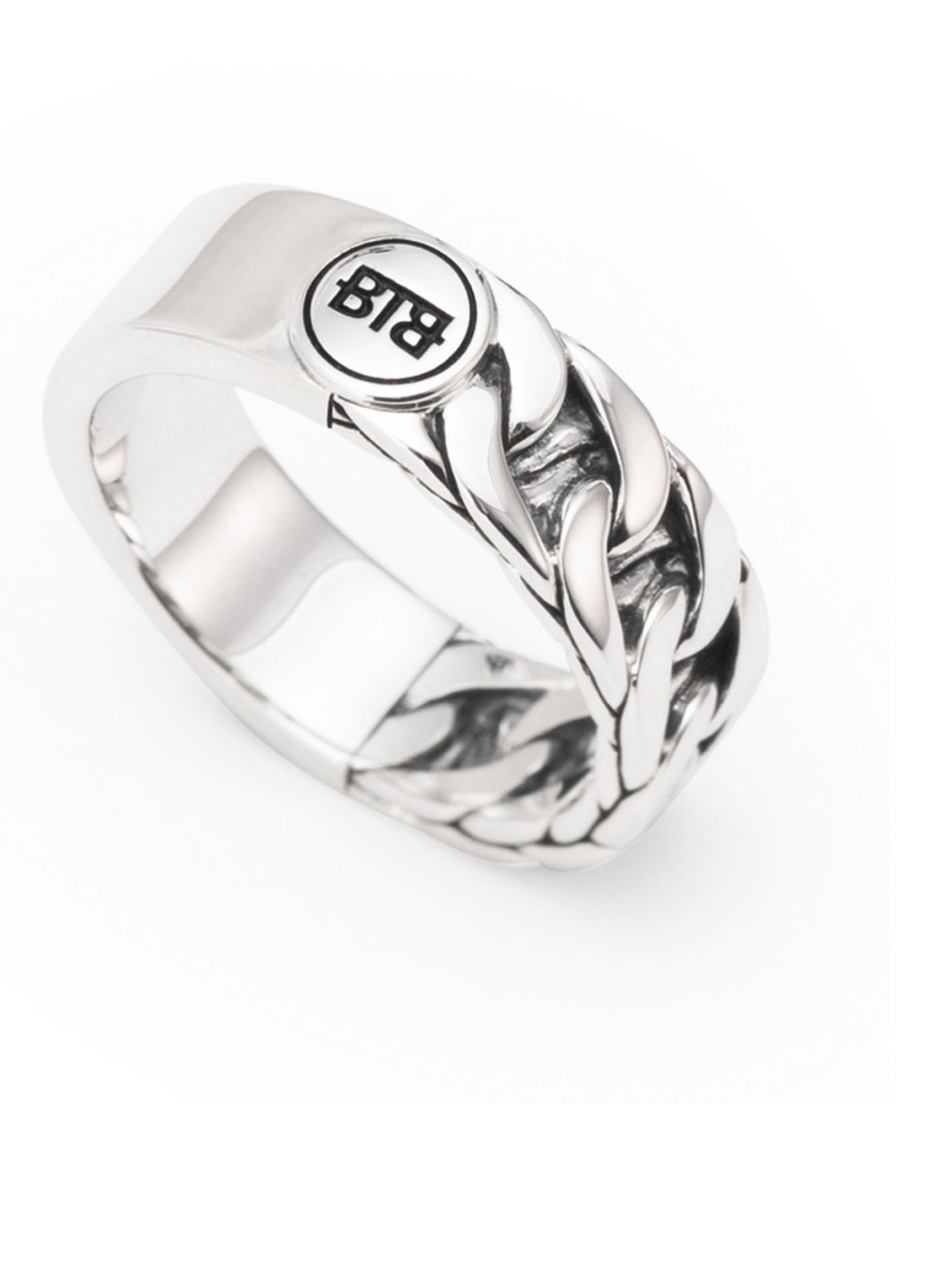 Buddha to Buddha Esther Dual ring van zilver - detail 4 zilver