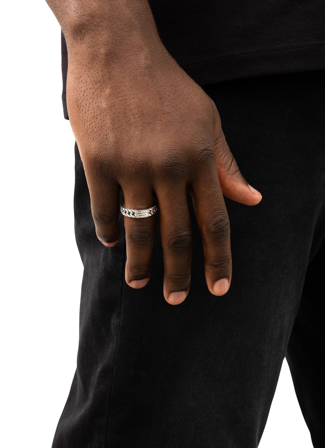 Buddha to Buddha Esther Small ring van zilver - detail 4 zilver