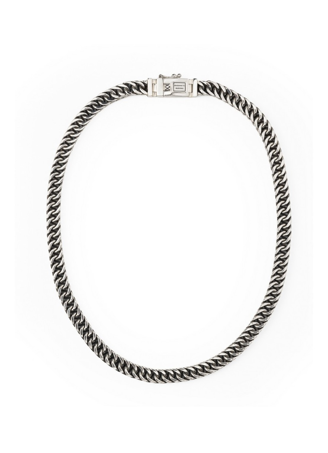 Buddha to Buddha Esther XS ketting van zilver - voorkant zilver