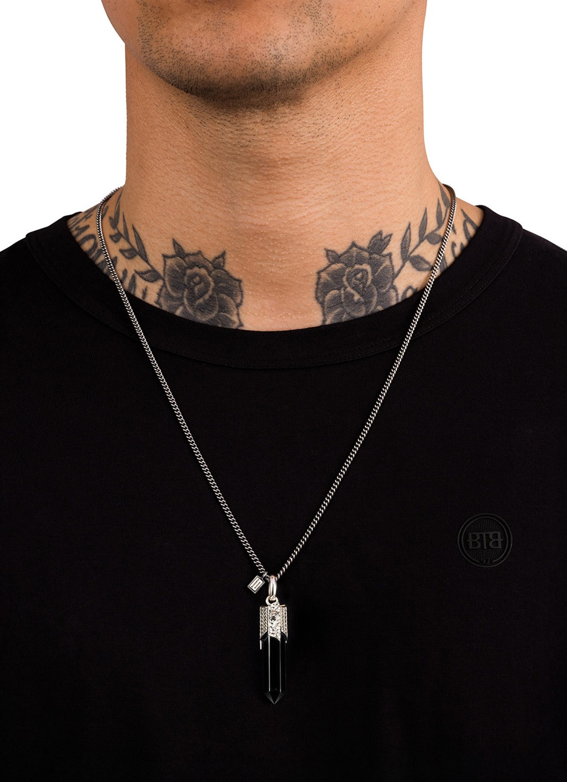 Buddha to Buddha Gemstone hanger van zilver  - voorkant 5 zilver