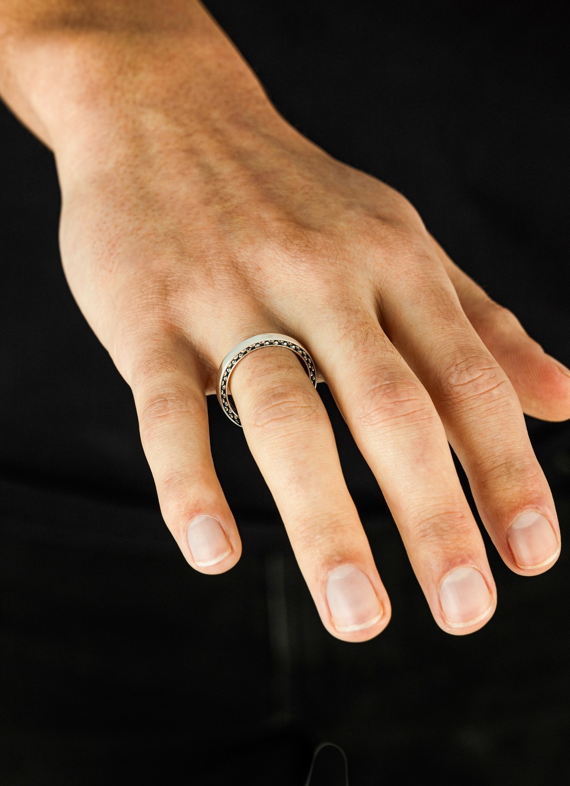 Buddha to Buddha George Mini ring van zilver - detail zilver