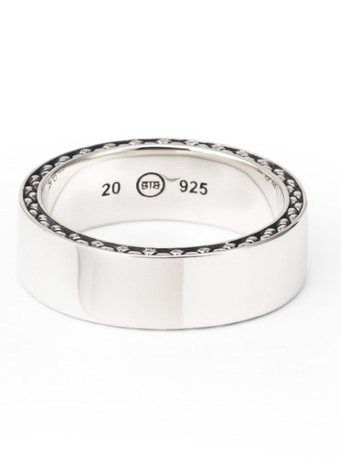 Buddha to Buddha George ring van zilver - voorkant 4 zilver