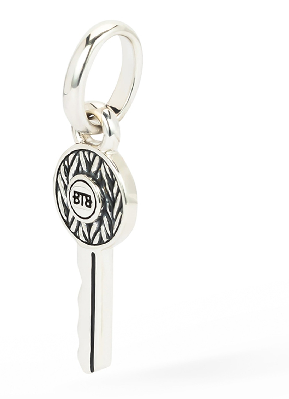 Buddha to Buddha Hanger van zilver - voorkant zilver