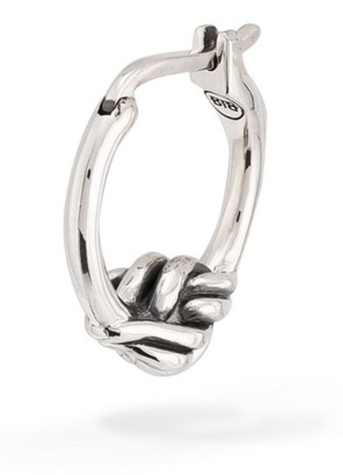 Buddha to Buddha Katja Mix oorringen van zilver - voorkant zilver