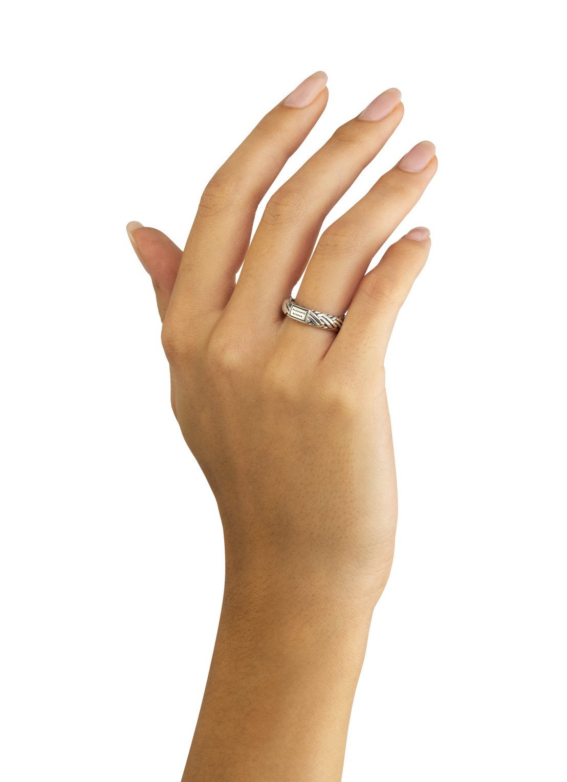 Buddha to Buddha Katja XS ring van zilver - detail 3 zilver