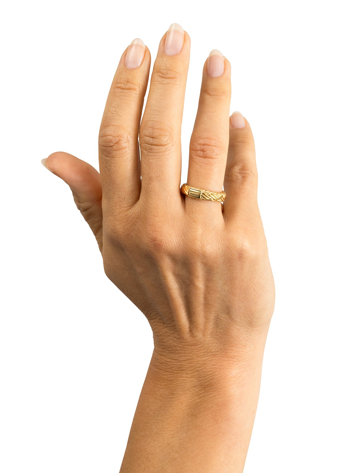 Buddha to Buddha Katja XS ring verguld - detail 3 goud
