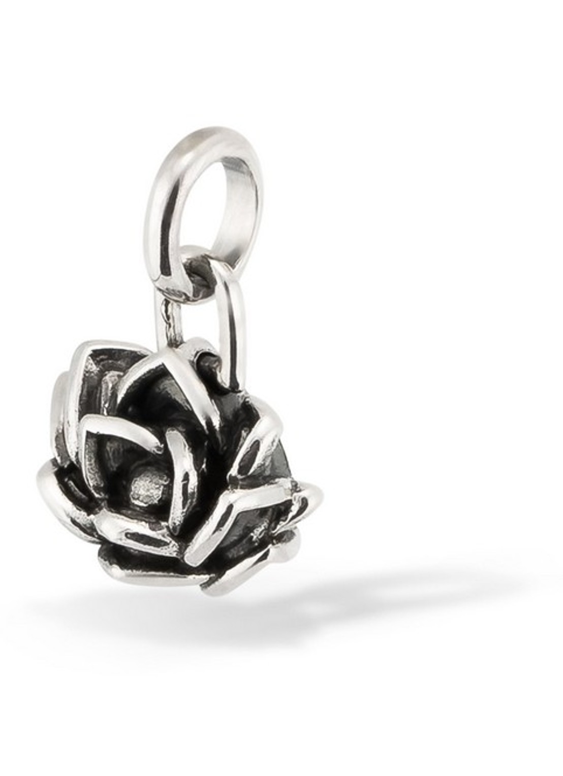 Buddha to Buddha Lotus XS hanger van zilver - detail zilver
