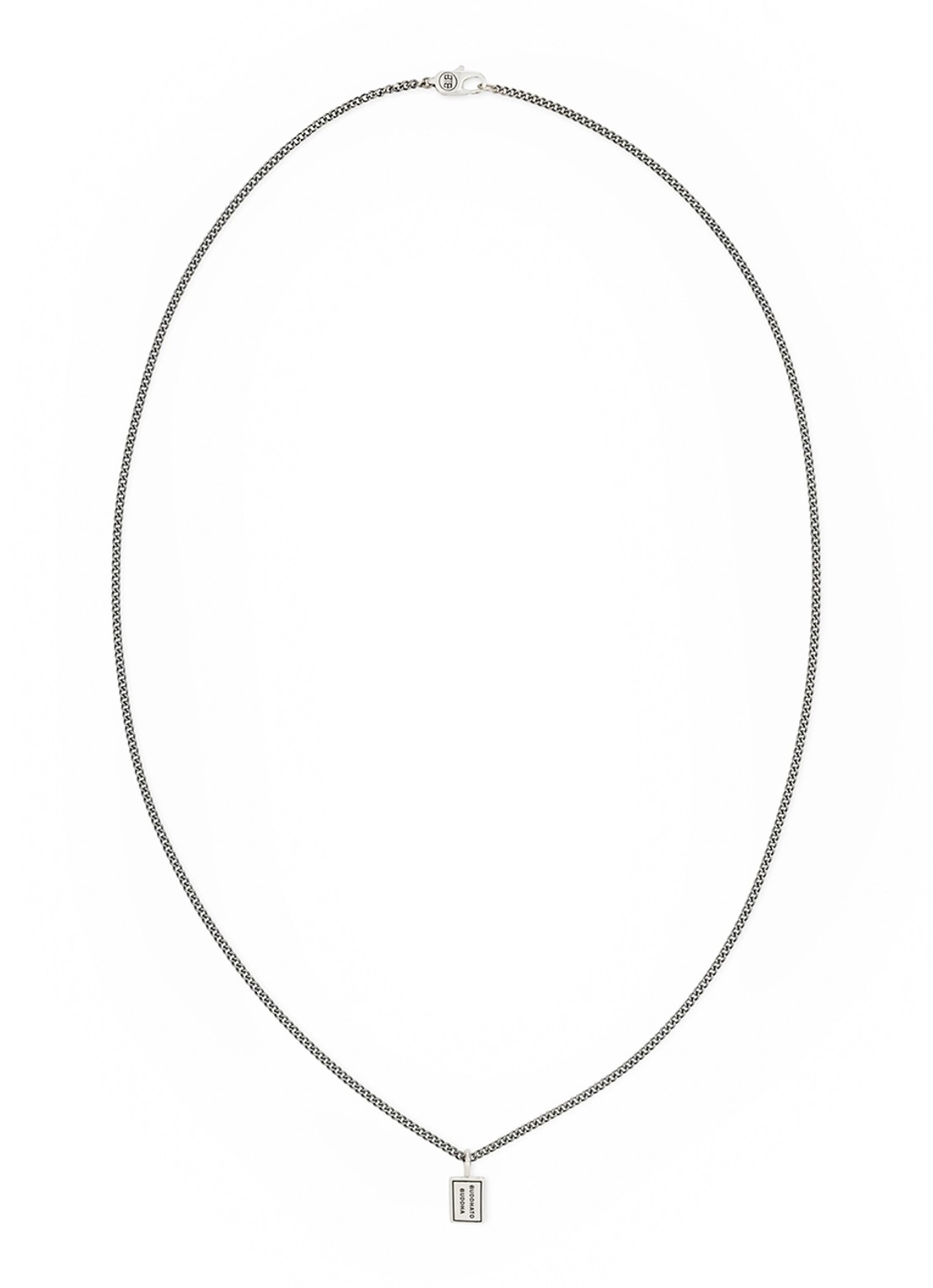 Buddha to Buddha Mini Essential ketting van zilver - voorkant 3 zilver