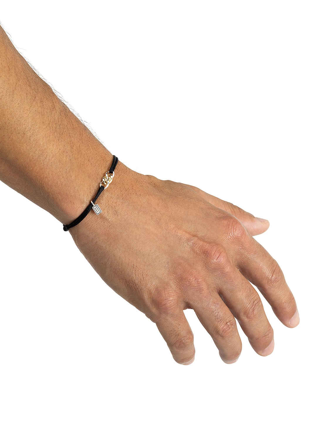 Buddha to Buddha Nathalie armband  - detail zwart