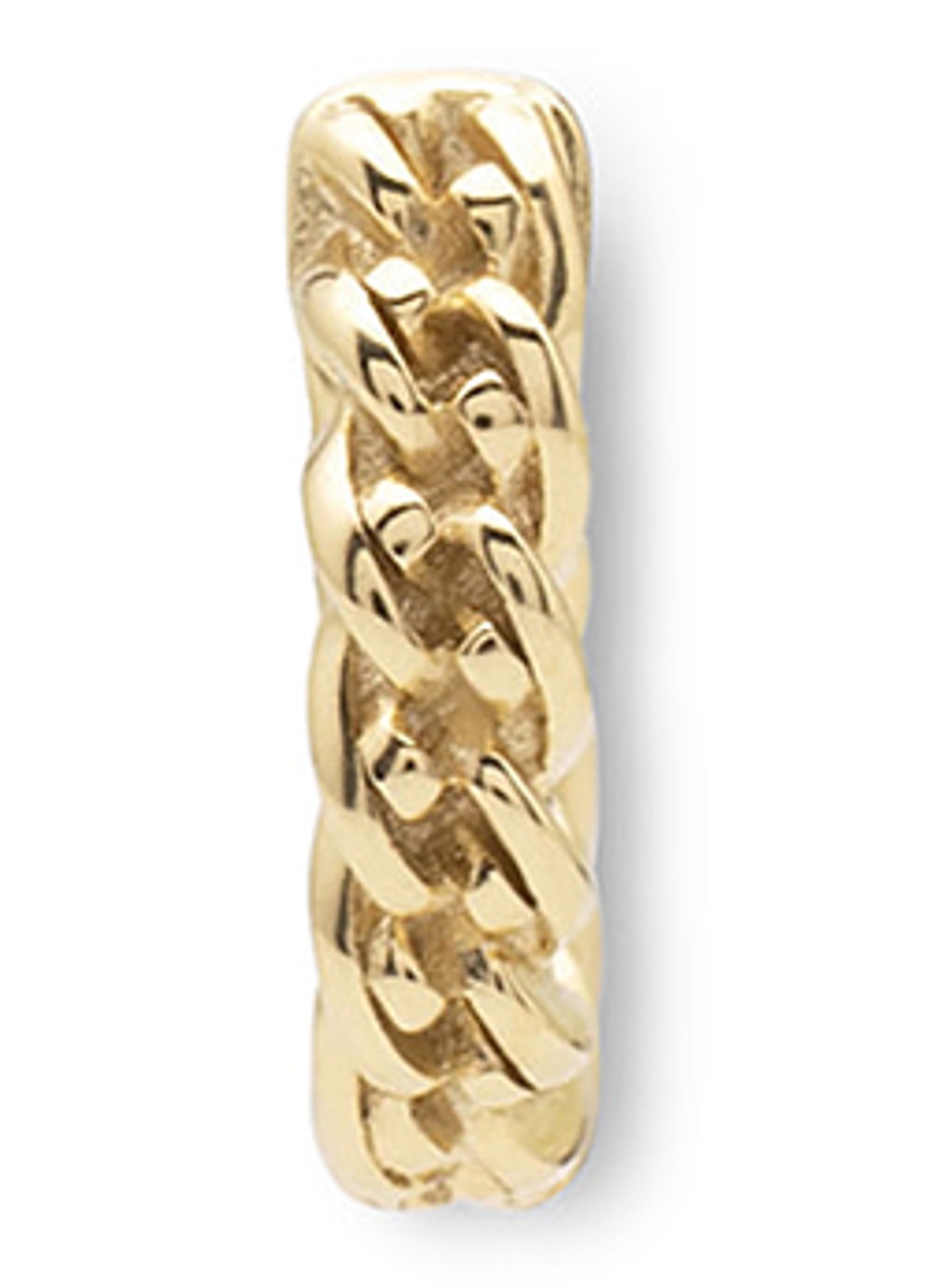 Buddha to Buddha Nathalie enkele oorring verguld  - voorkant 2 goud