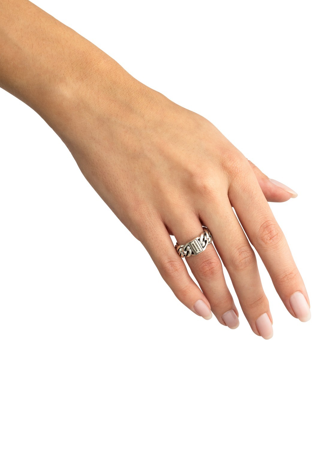 Buddha to Buddha Nathalie Small ring - detail 3 zilver