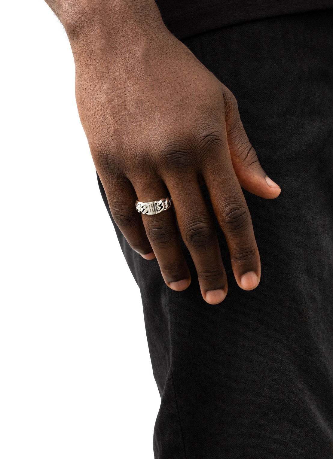 Buddha to Buddha Nathalie Small ring - voorkant zilver