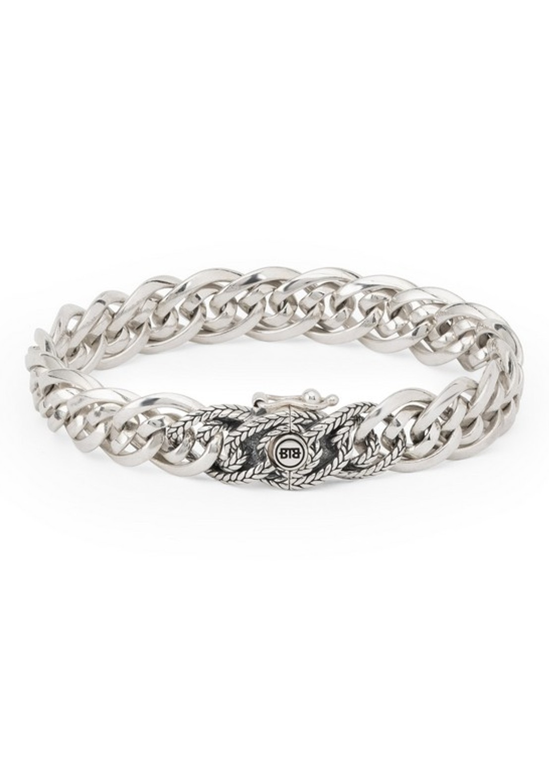 Buddha to Buddha Nathalie XS armband van zilver - voorkant zilver