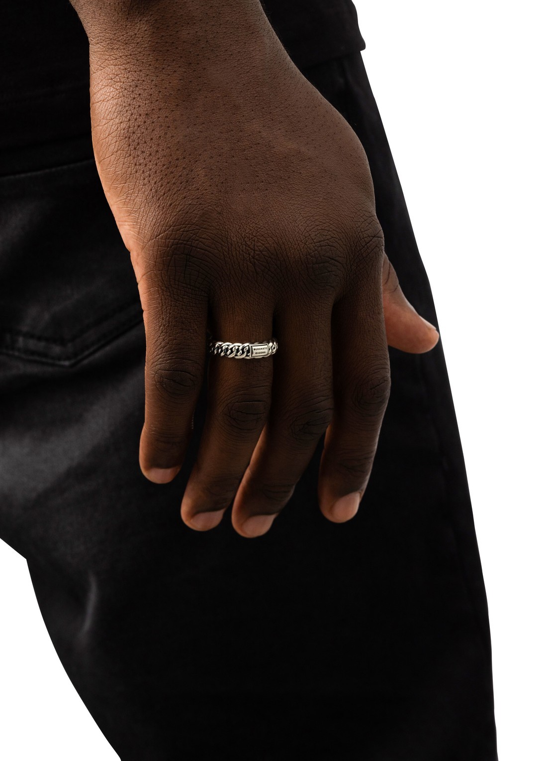 Buddha to Buddha Nathalie XS ring van zilver - detail zilver