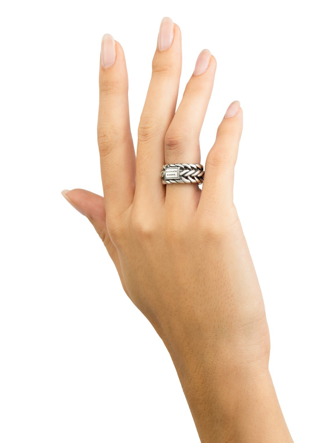 Buddha to Buddha Nurul ring van zilver - detail 6 zilver