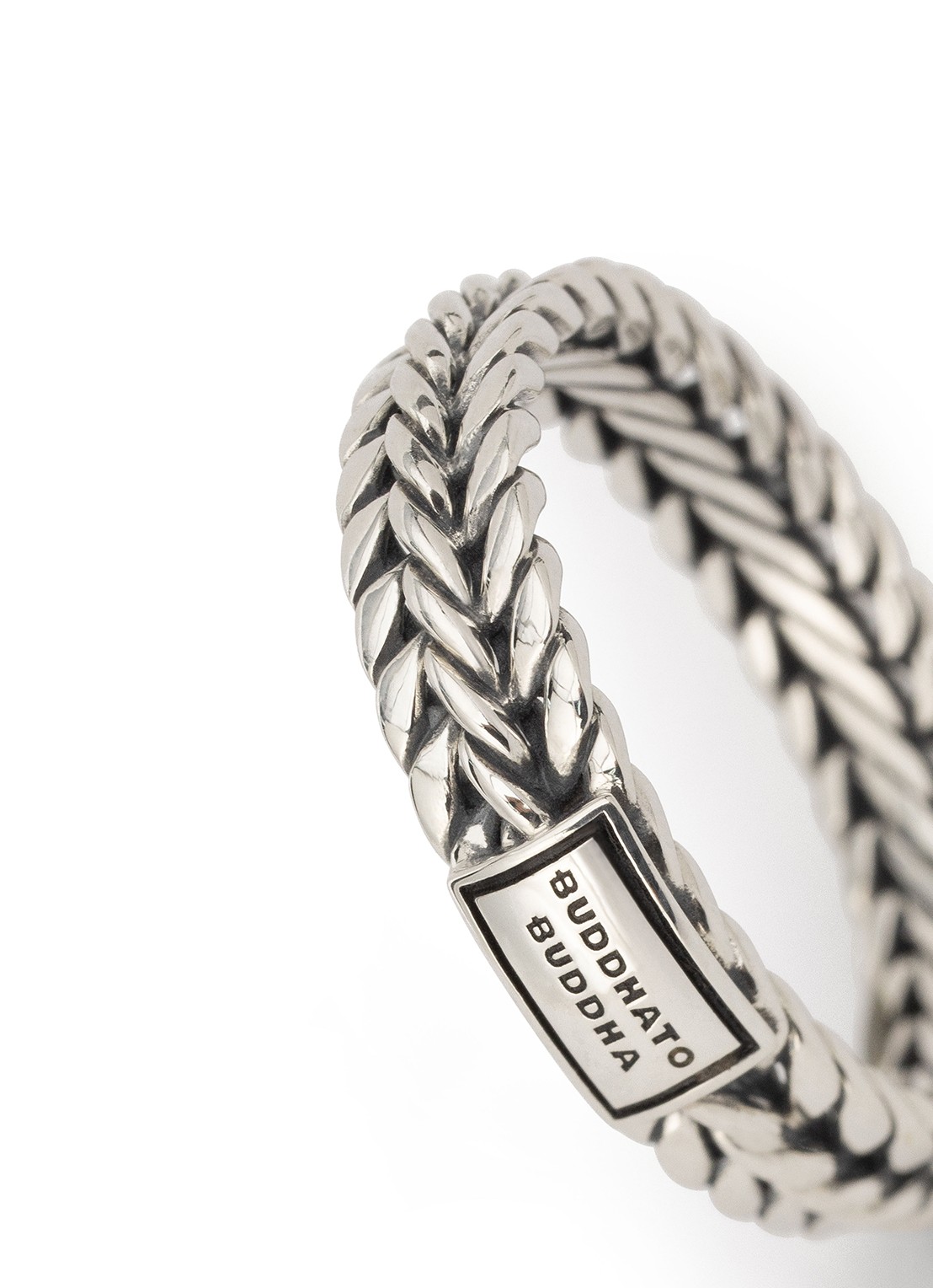 Buddha to Buddha Nurul XS ring van zilver - detail 2 zilver