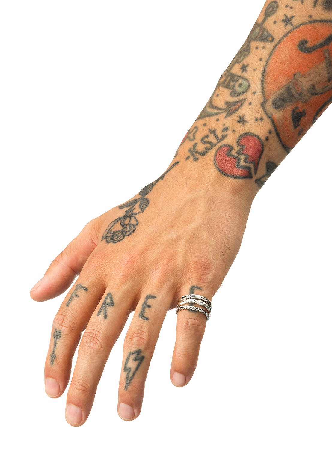 Buddha to Buddha Stacking Ring Barbara Mix Zilver - detail zilver