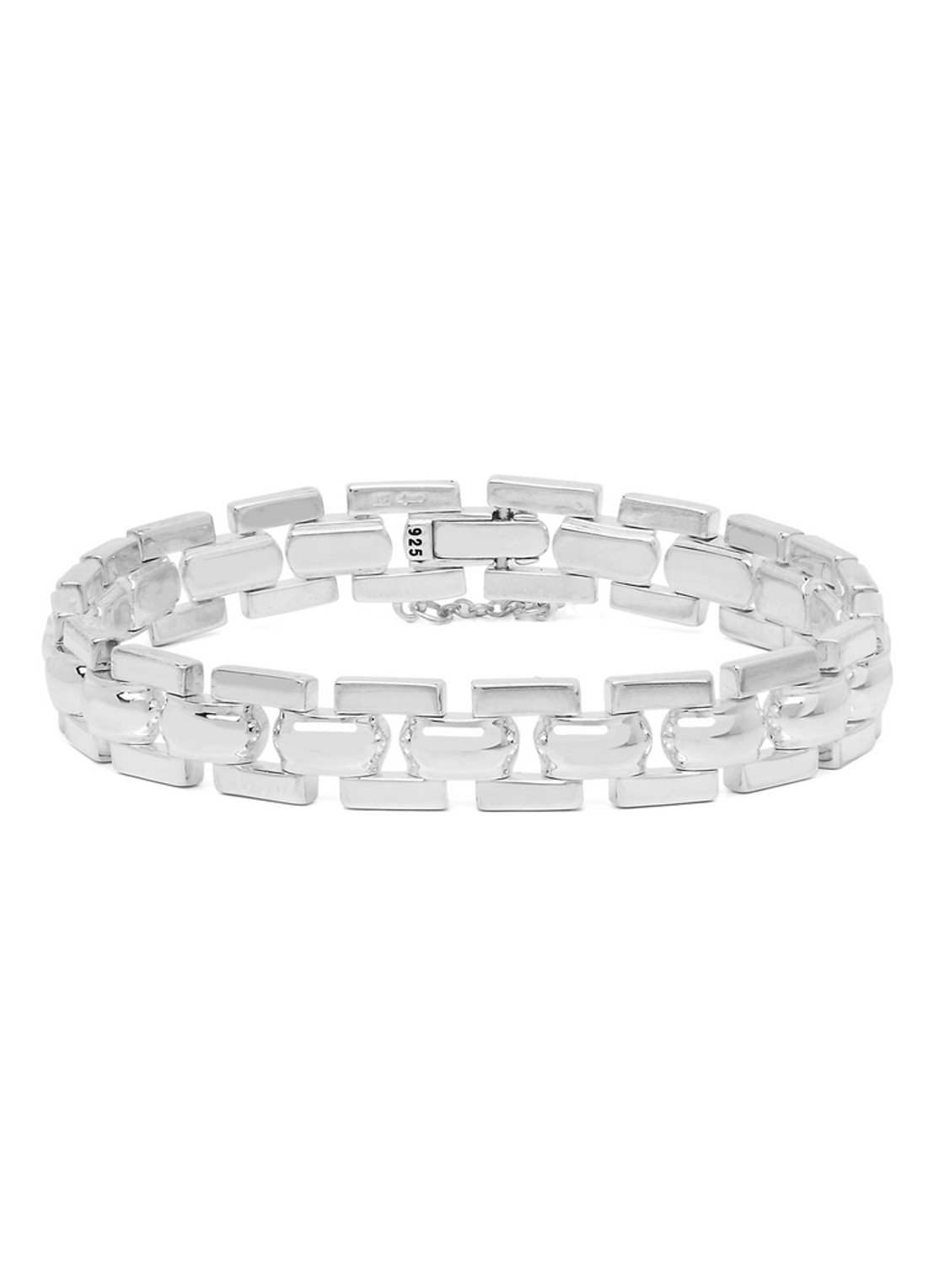 Buddha to Buddha The Batul Mini schakelarmband van zilver - detail 4 zilver