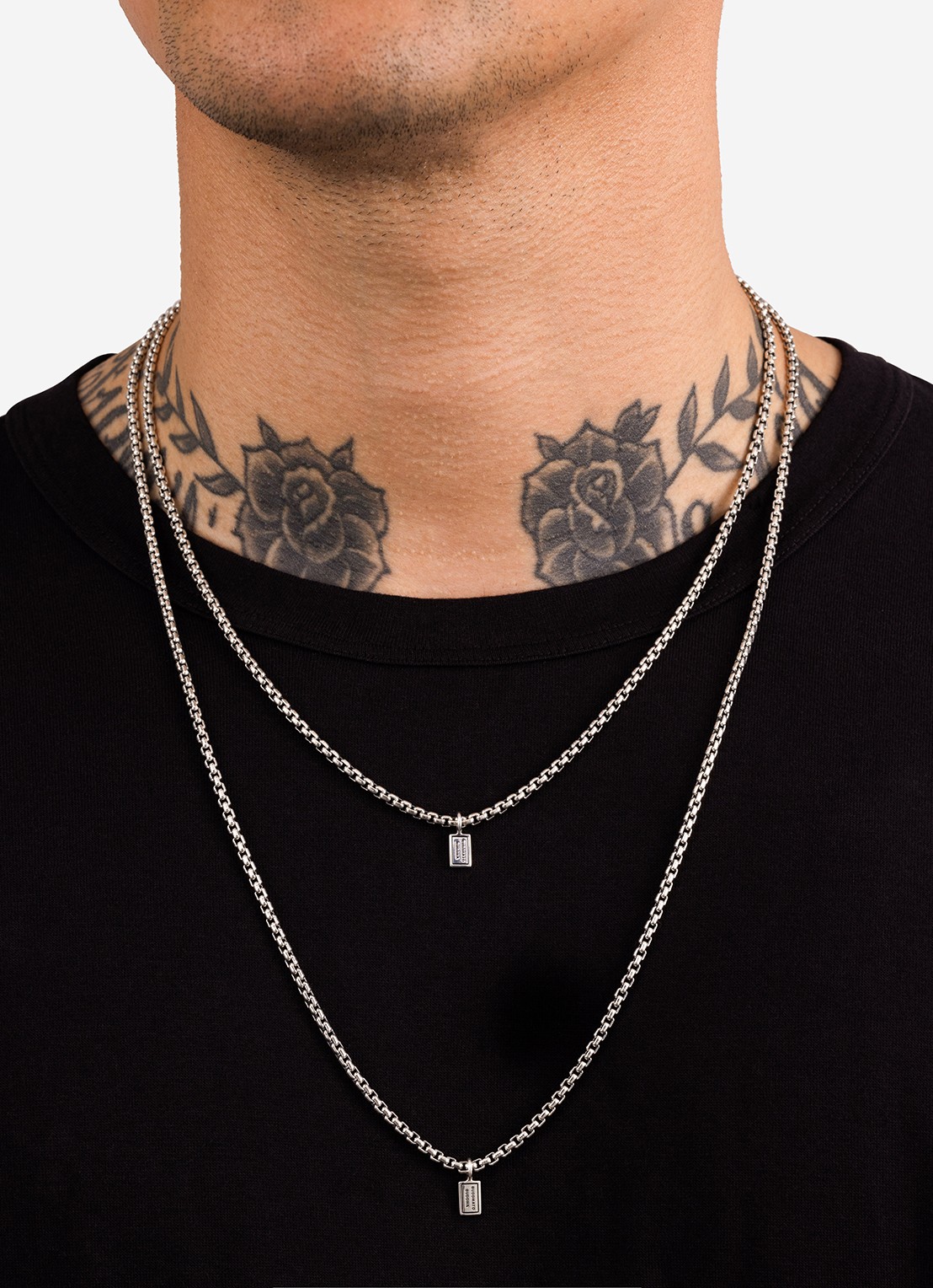 Buddha to Buddha Venetian ketting van zilver - detail zilver