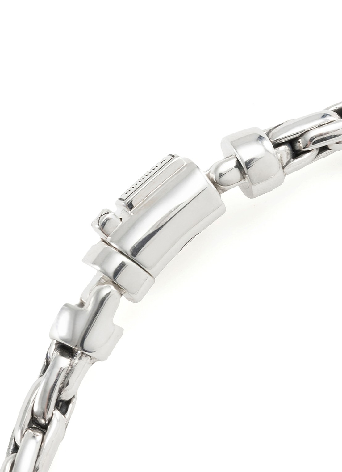 Buddha to Buddha Venetian Mini Twist armband van zilver - detail 2 zilver