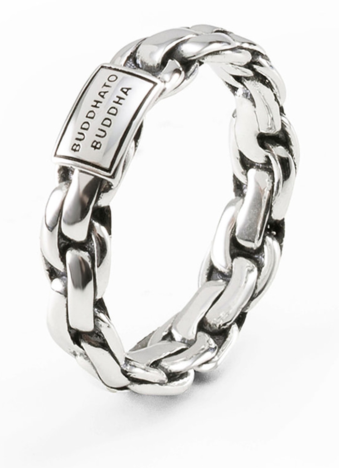 Buddha to Buddha Venetian Twist ring van zilver - detail zilver