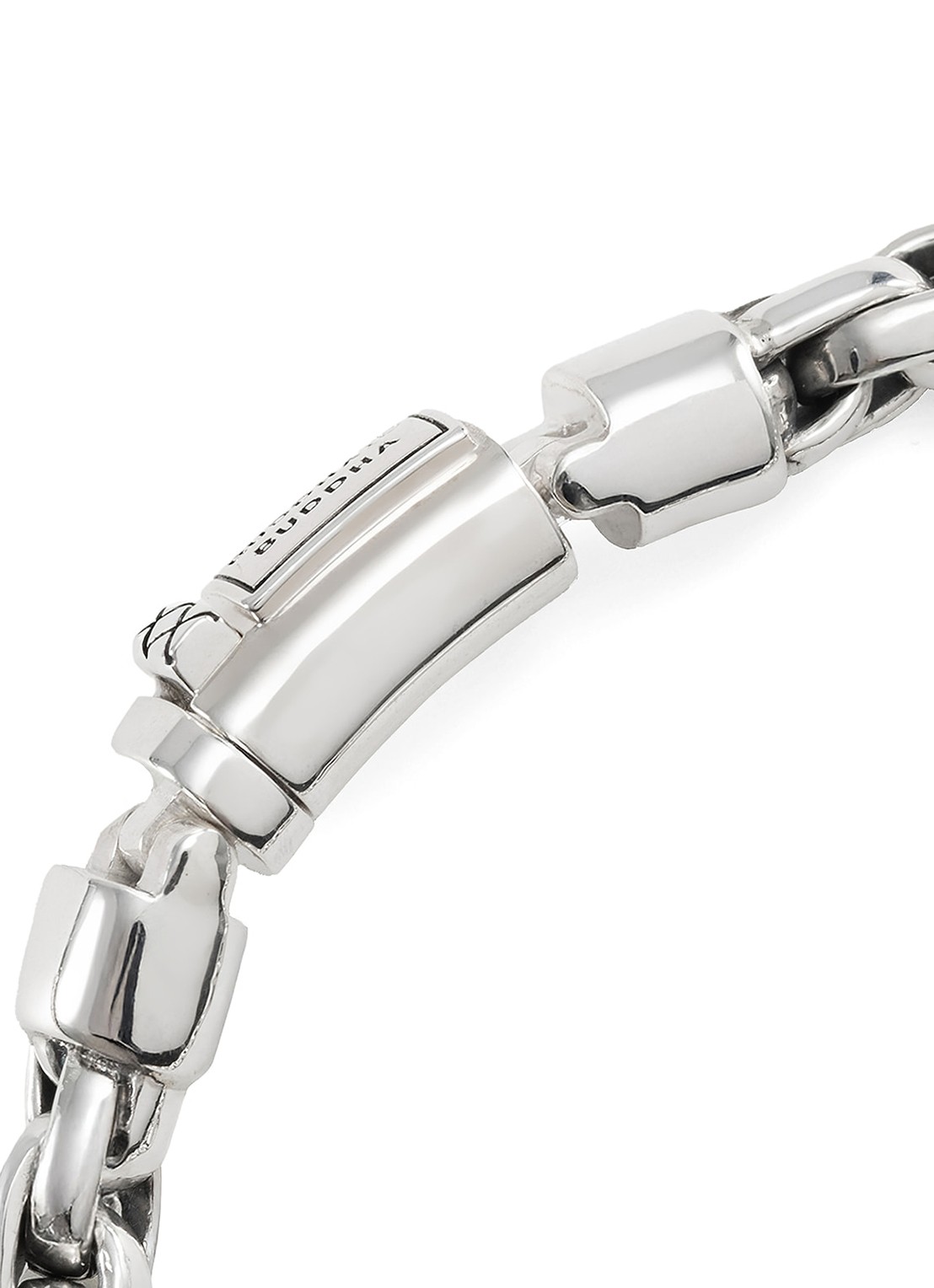 Buddha to Buddha Venetian XS Twist armband van zilver - detail 2 zilver