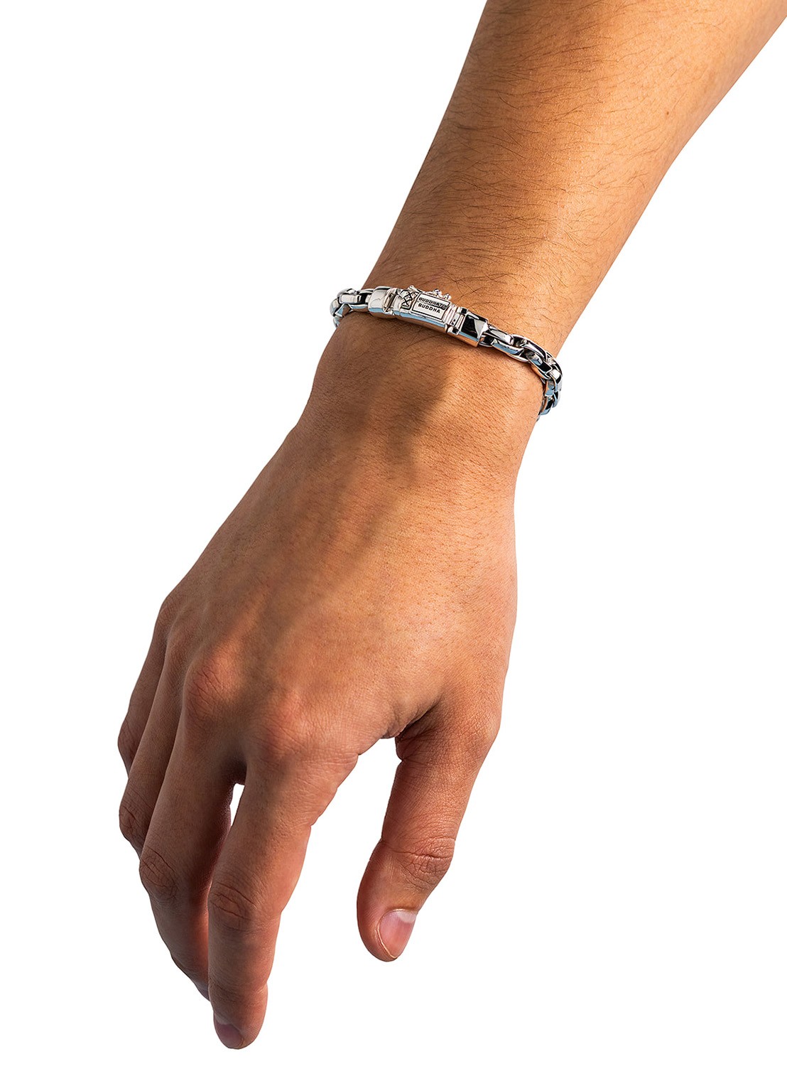 Buddha to Buddha Venetian XS Twist armband van zilver - detail 3 zilver