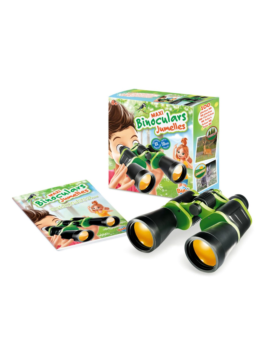 Buki Maxi verrekijker - voorkant 4 groen
