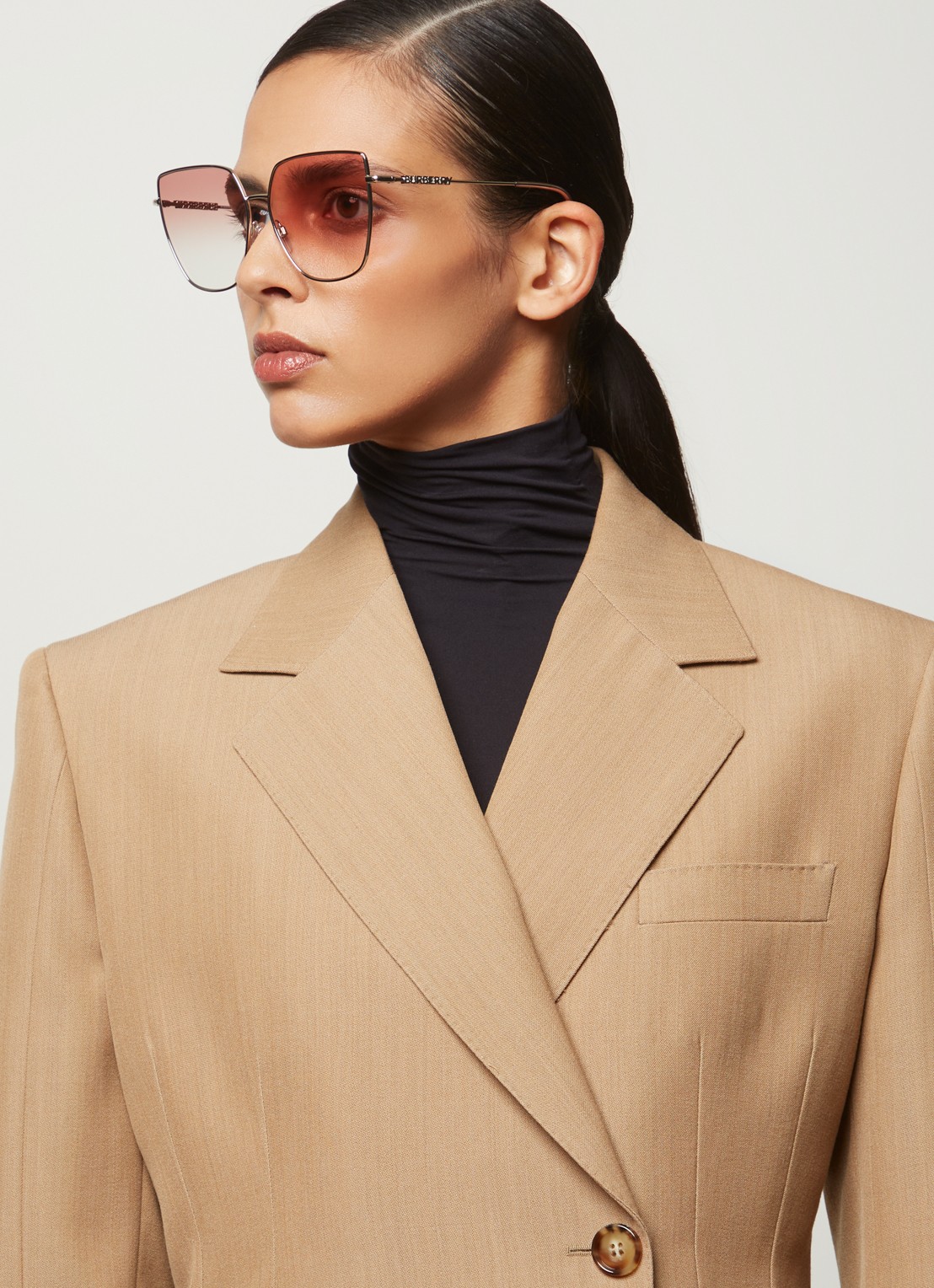 Burberry Alexis zonnebril BE3143 - voorkant 5 zilver