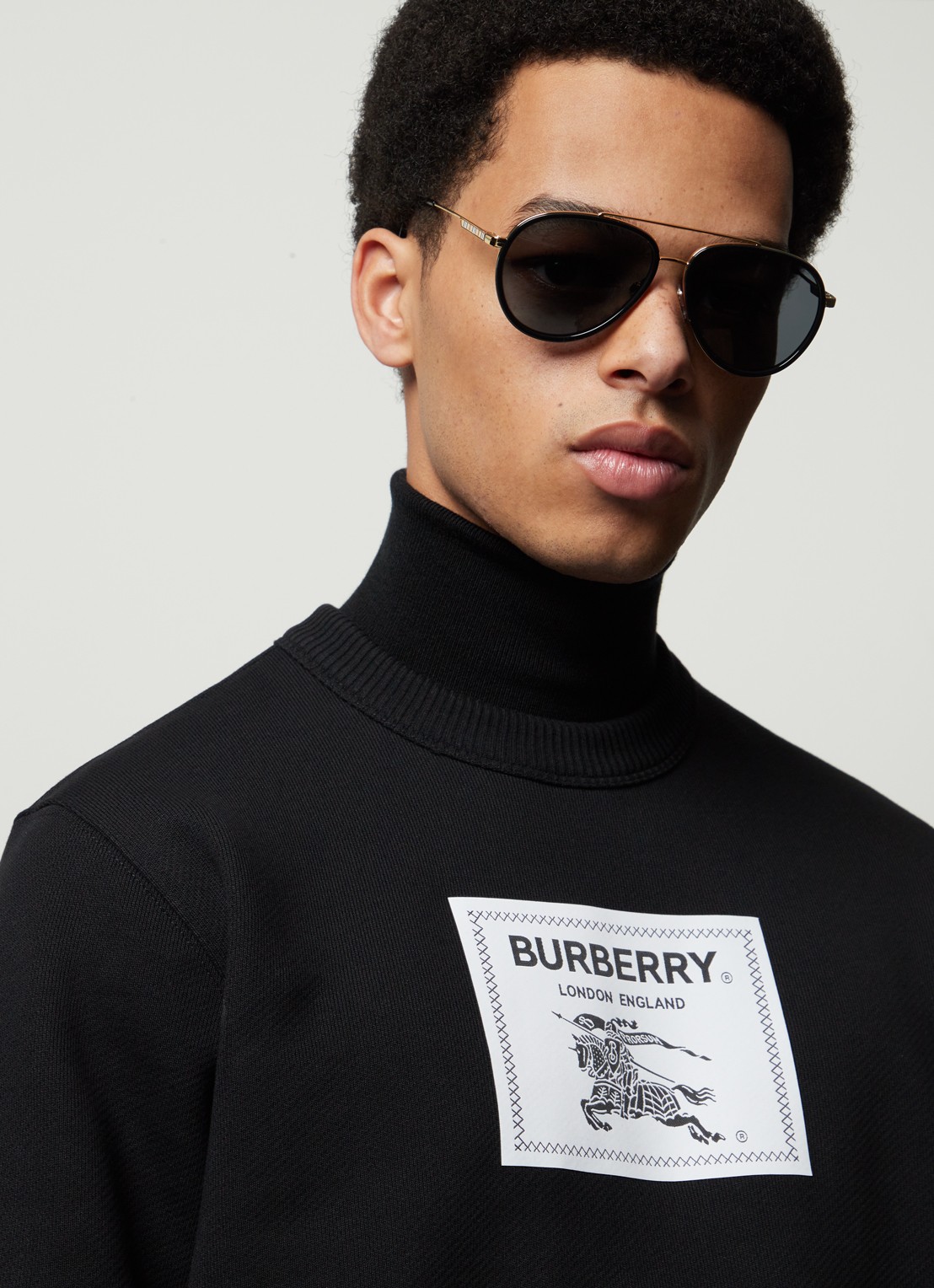 Burberry BURBERRY *BE3125 59 OLIVER GLD - voorkant 5 goud
