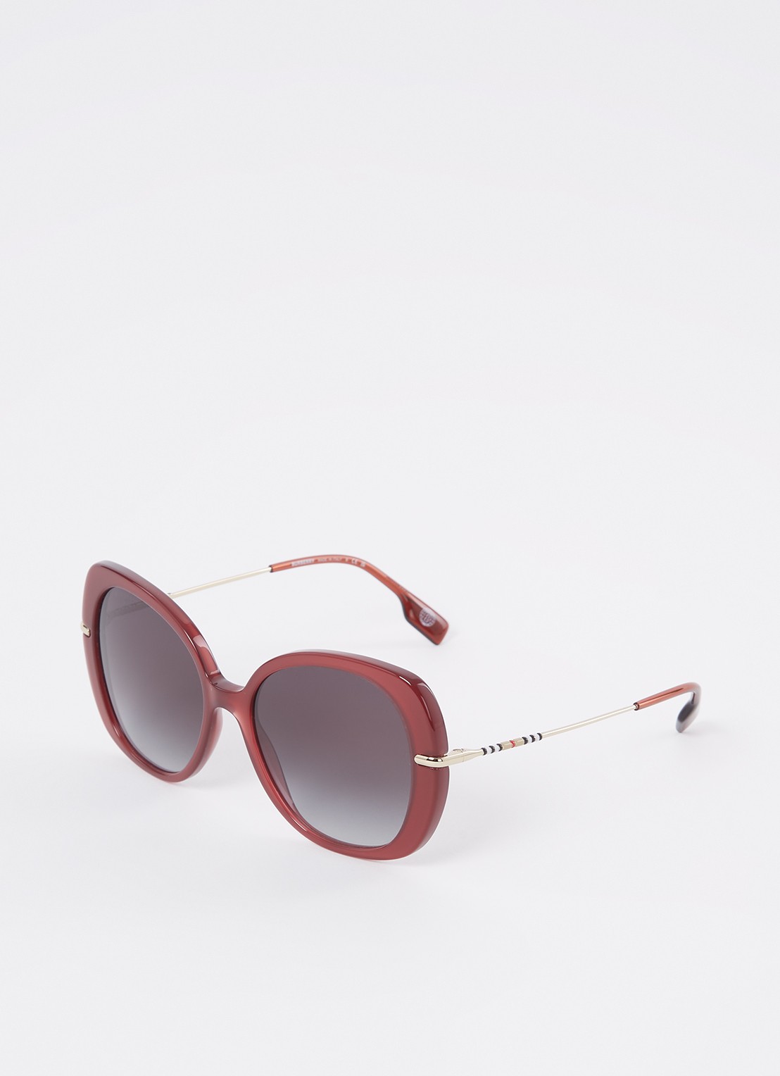 Burberry Burberry *BE4374 EUGENIE BRD S - voorkant bordeauxrood