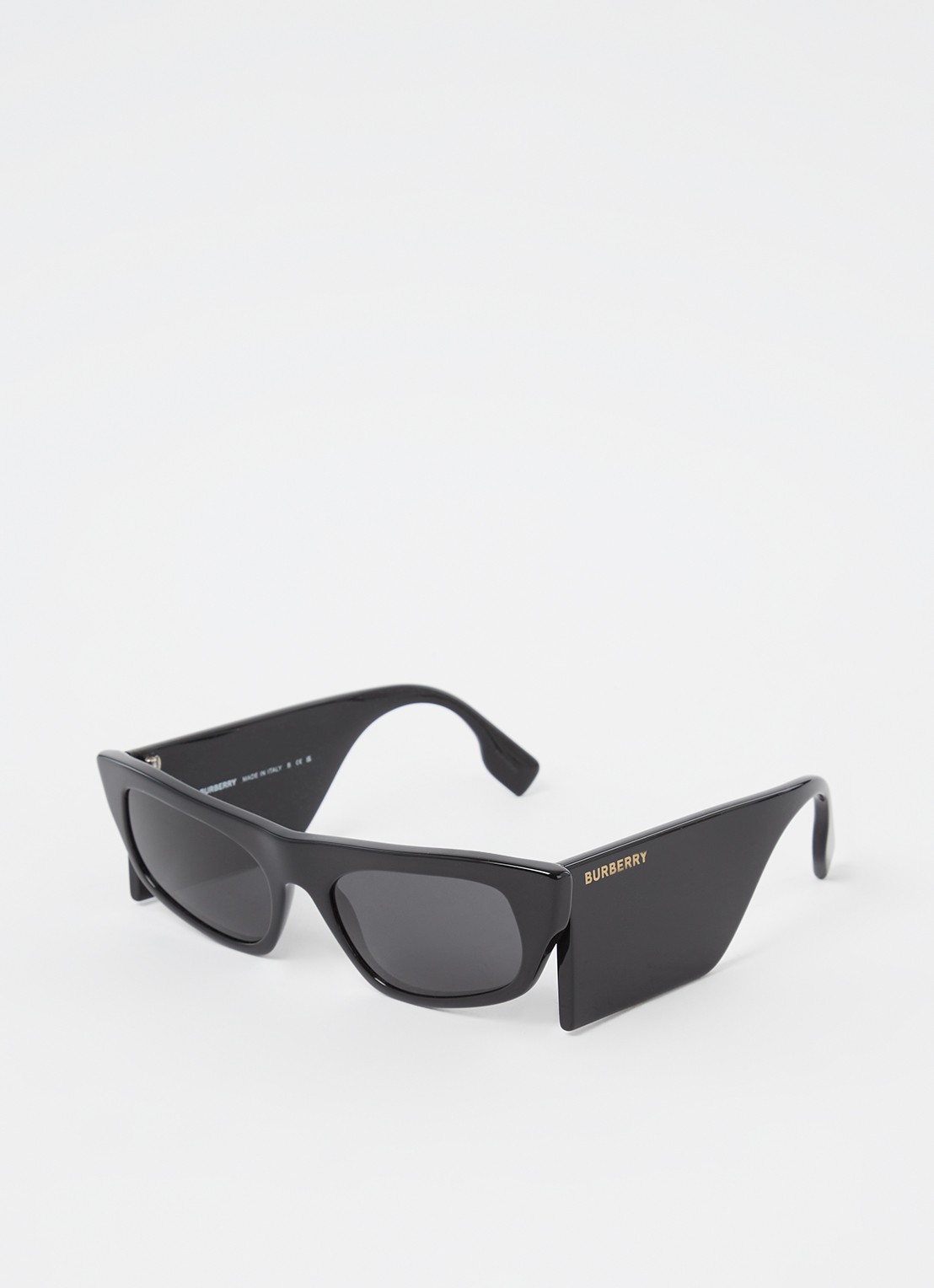 Burberry BURBERRY *BE4385 PALMER BLK SH - voorkant 3 zwart