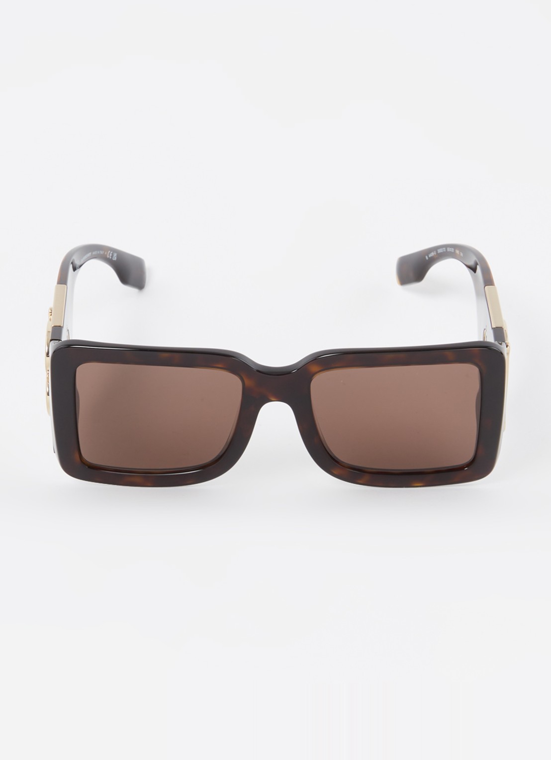 Burberry Butterfly zonnebril BE4406U - detail donkerbruin