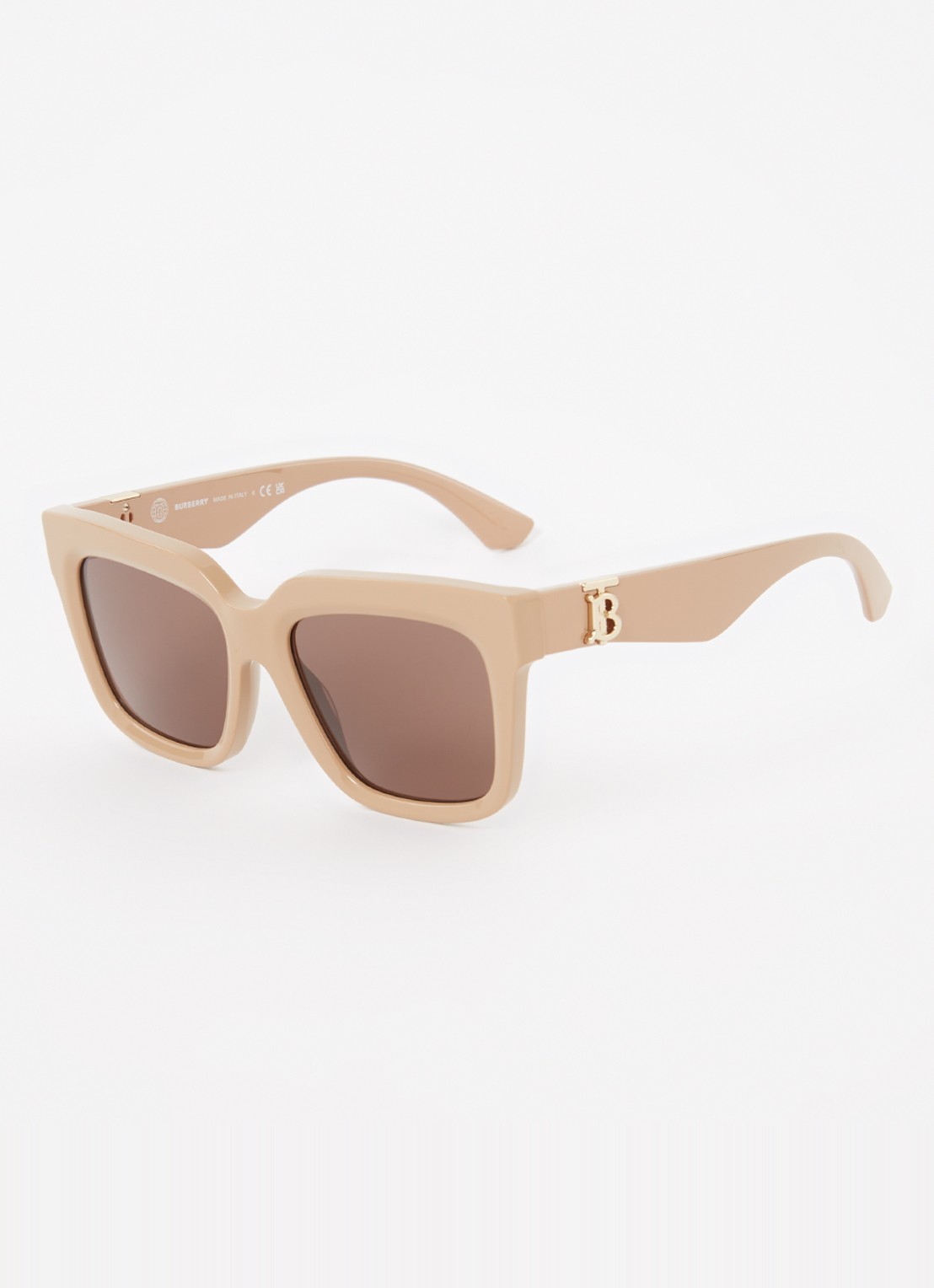 Burberry Butterfly zonnebril BE4419 - voorkant lichtbruin