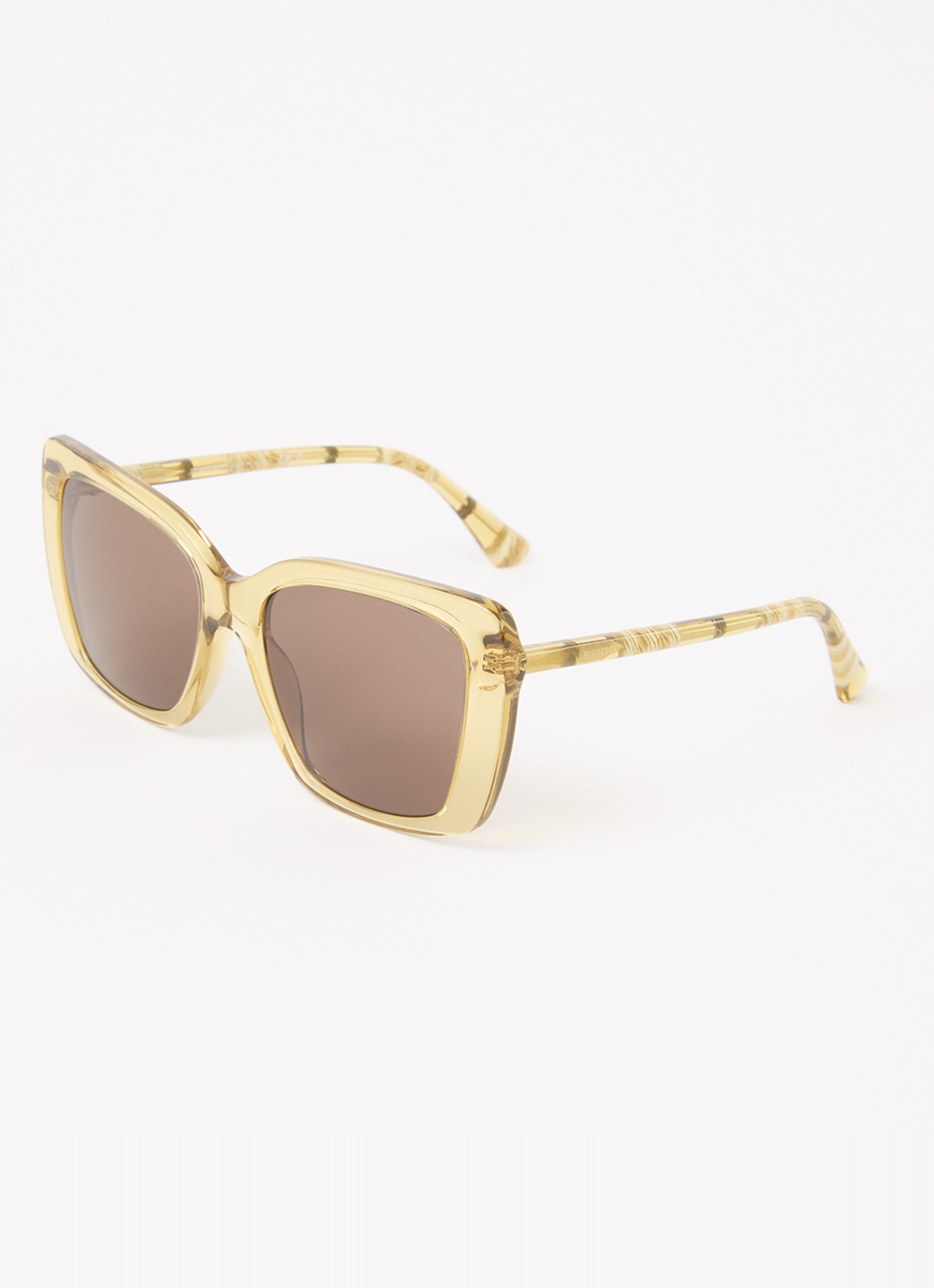 Burberry Butterfly zonnebril BE4456 - voorkant goud