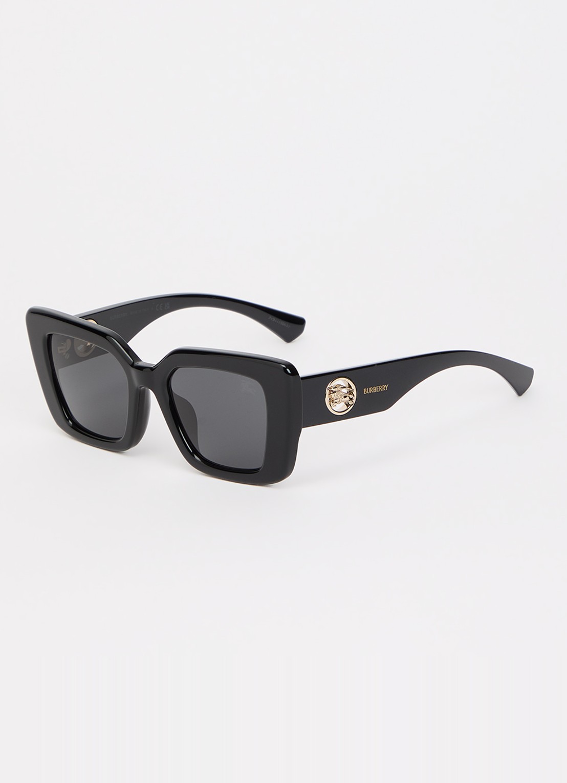 Burberry Butterfly zonnebril BE4476F - voorkant zwart