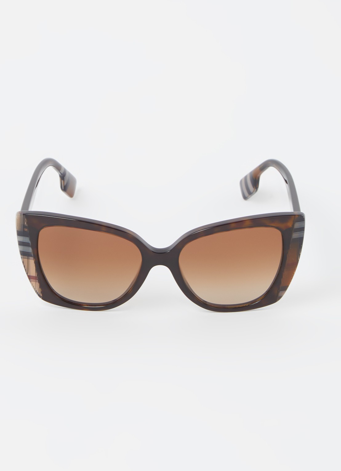 Burberry Butterfly zonnebril gepolariseerd BE4393 - detail bruin