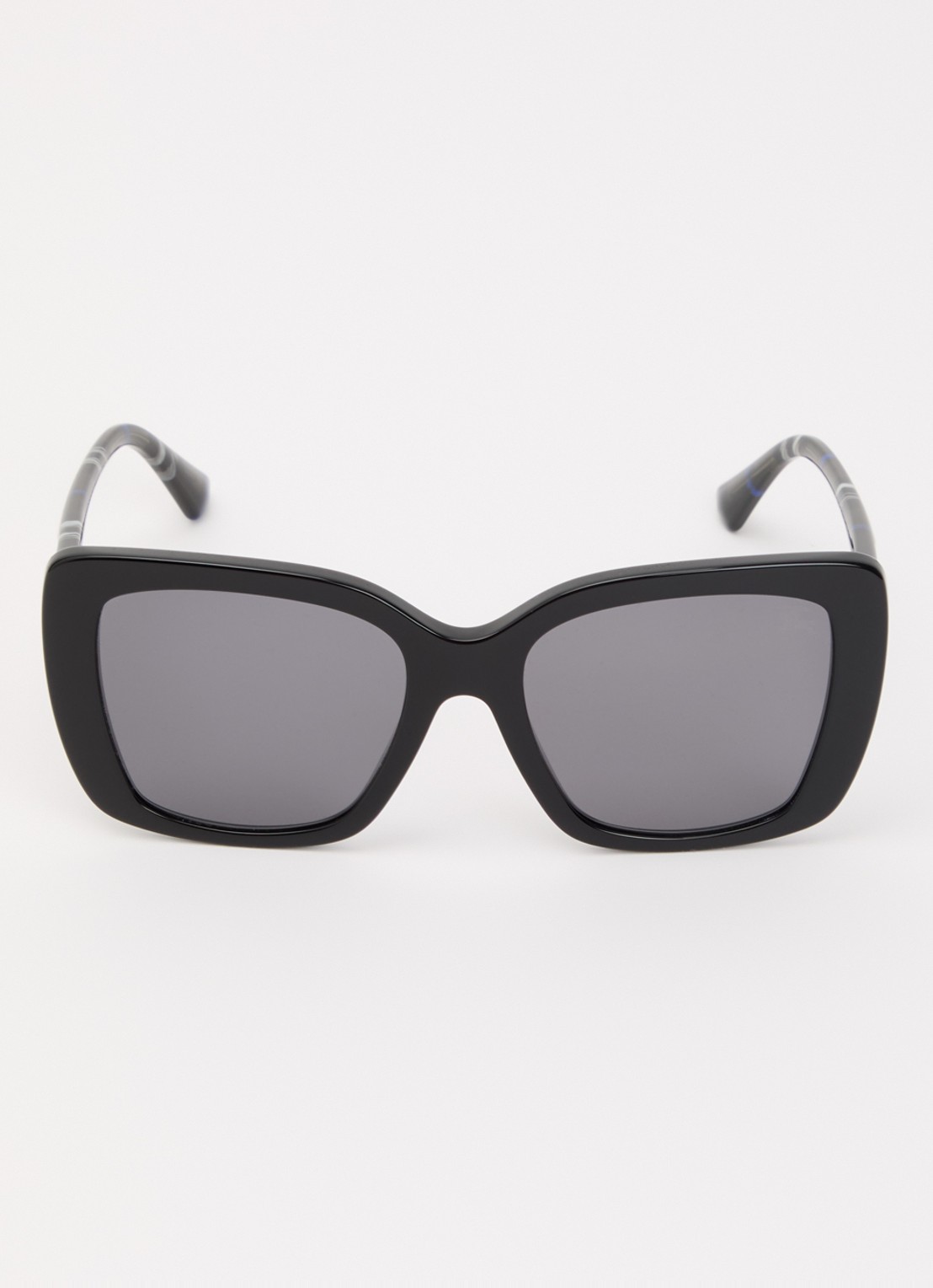 Burberry Butterfly zonnebril gepolariseerd BE4456 - detail zwart