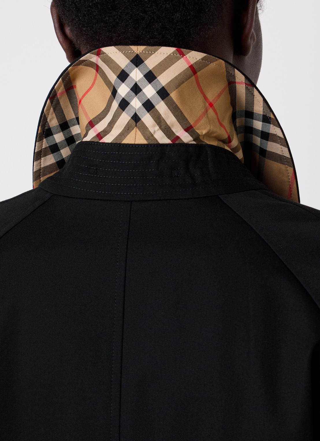 Burberry Camden trenchcoat met steekzakken - detail 3 zwart
